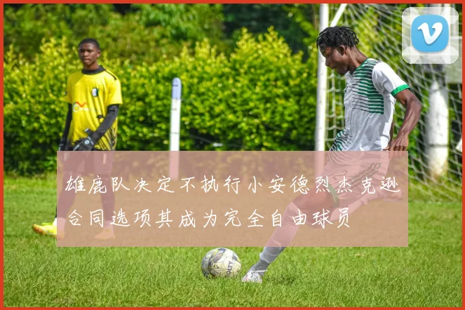 雄鹿队决定不执行小安德烈杰克逊合同选项其成为完全自由球员